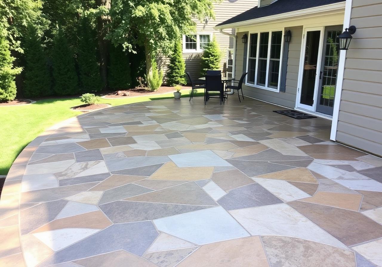 Backyard Patio Coating