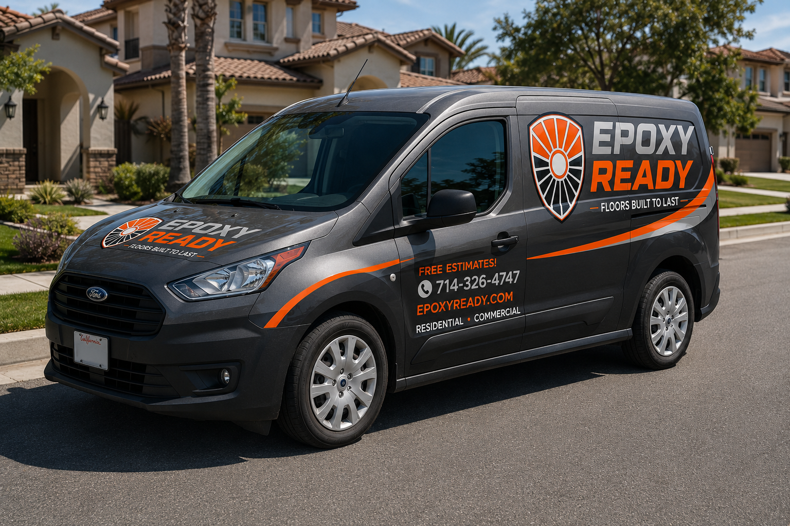 Epoxy Ready service van